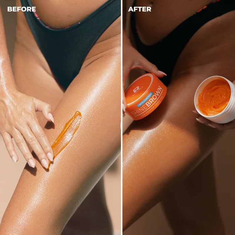 BYROKKO Shine Brown Beta Carotene krema za sončenje z betakarotenom 210 ml