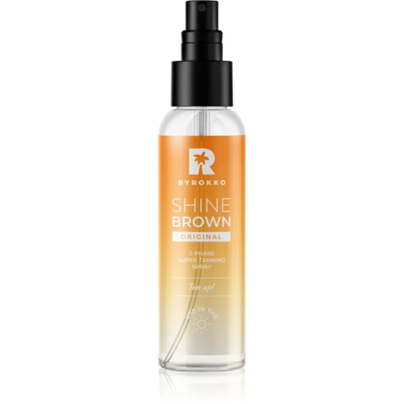 BYROKKO Shine Brown Tanning pršilo za sončenje 100 ml