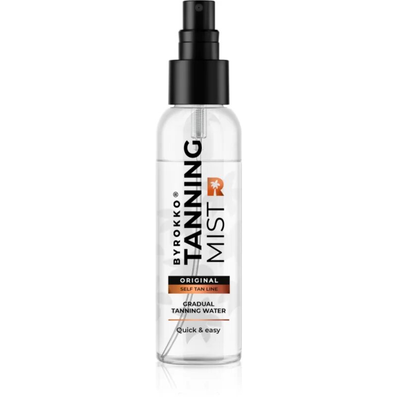 BYROKKO Shine Brown Tanning samoporjavitvena voda za postopno porjavitev 100 ml