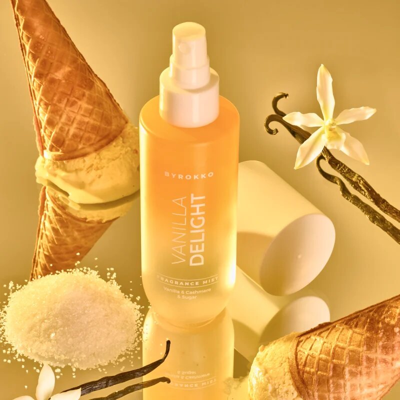 BYROKKO Vanilla delight odišavljeno pršilo za telo za ženske 150 ml