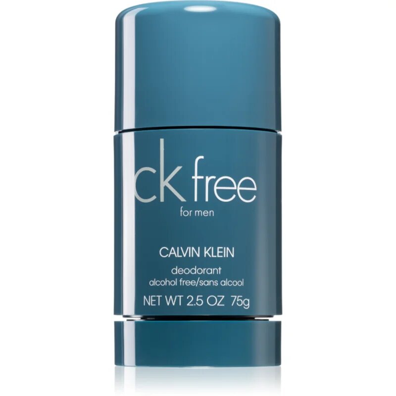 Calvin Klein CK Free deo-stik brez alkohola za moške 75 ml