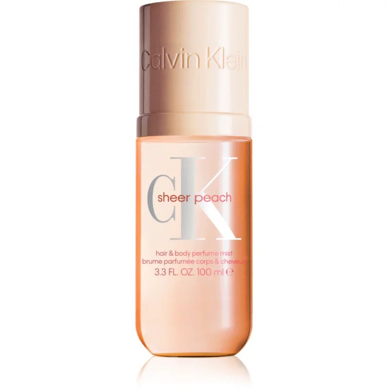 Calvin Klein CK Sheer Peach odišavljeno pršilo za telo in lase uniseks 100 ml