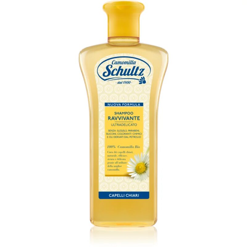 Camomilla Schultz Chamomile šampon za posvetljene in blond lase 250 ml