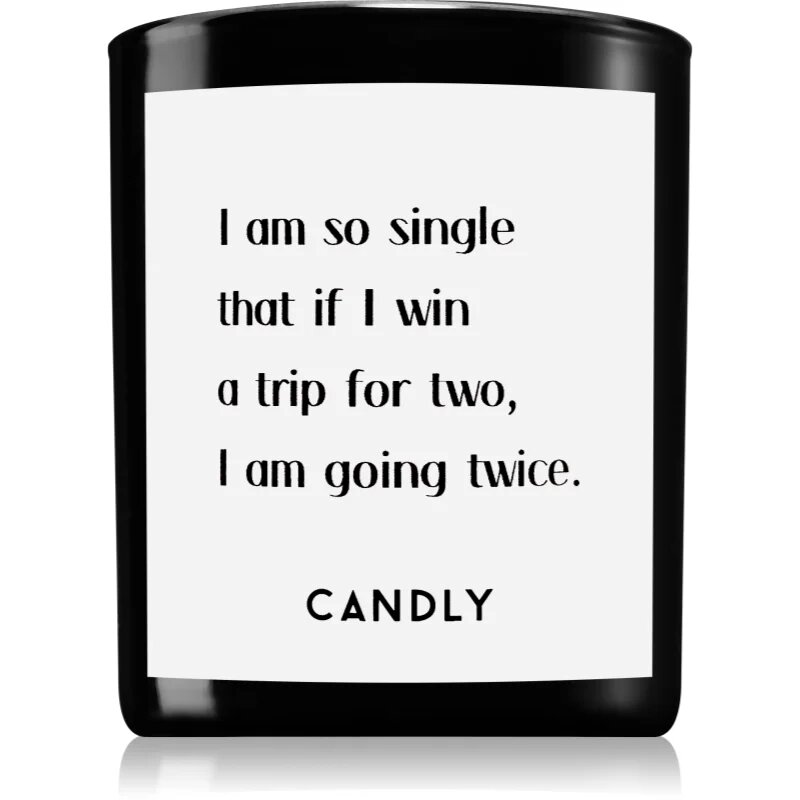 Candly & Co. I am so single dišeča sveča 250 g