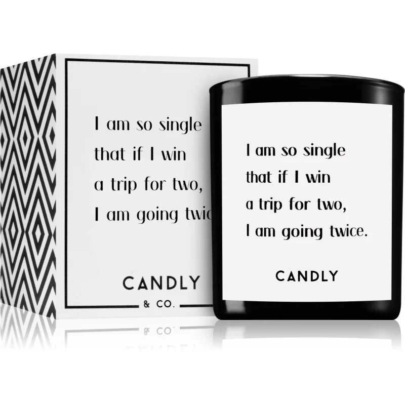 Candly & Co. I am so single dišeča sveča 250 g