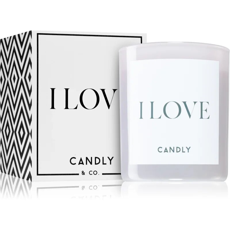Candly & Co. I Love dišeča sveča 250 g