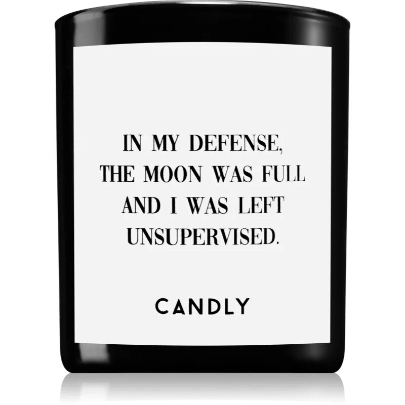 Candly & Co. In my defense dišeča sveča 250 g
