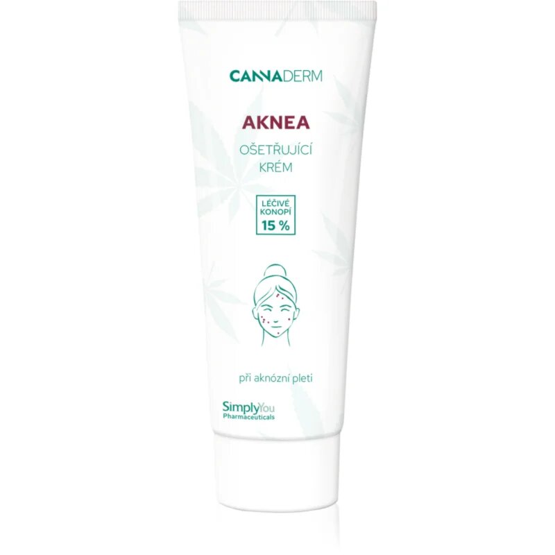 Cannaderm Aknea Face Cream krema za obraz za problematično kožo 75 g