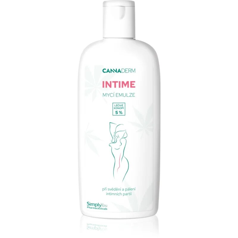 Cannaderm Intime Cleansing emulsion emulzija za intimno higieno s konopljinim oljem 200 ml