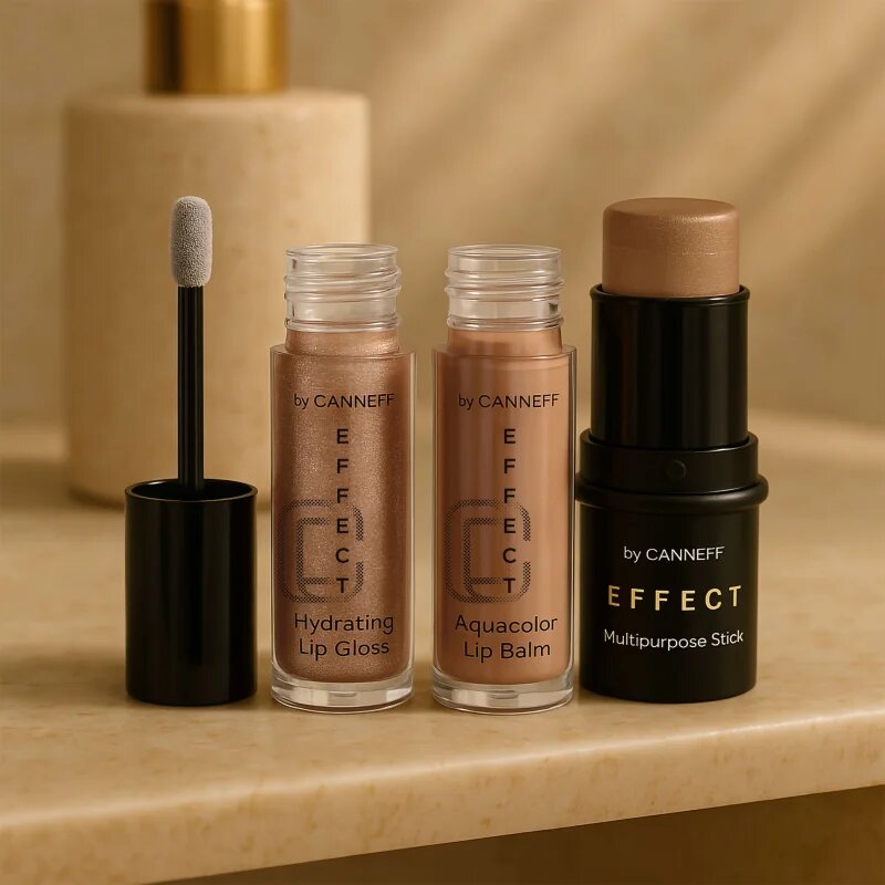 Canneff Effect by Aquacolor Lip Balm balzam za ustnice odtenek Mocha Mousse 4 ml