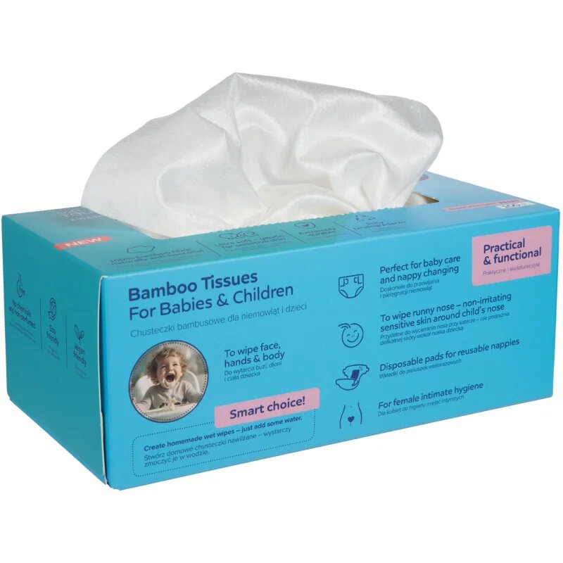 Canpol babies Bamboo Tissues Postpartum Pads robčki iz bambusa 100 kos
