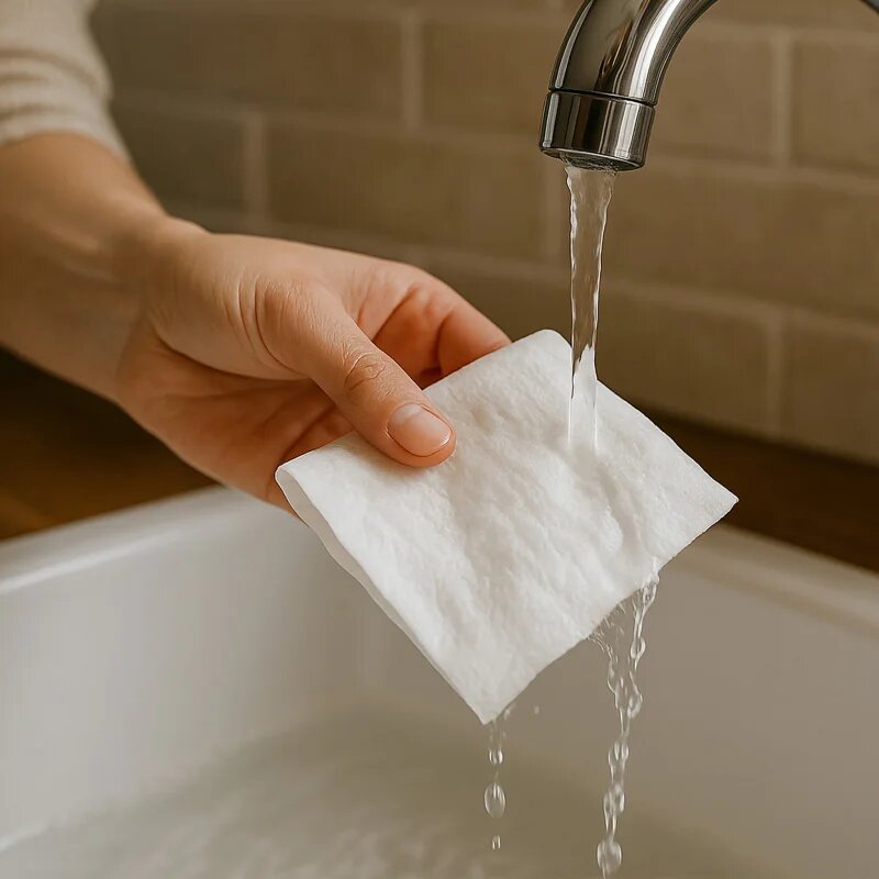 Canpol babies Bamboo Towels brisače za enkratno uporabo 0m+ 20x20 cm 120 kos