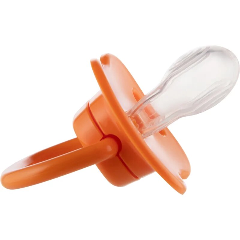 Canpol babies Cute Animals Soother 18m+ duda Orange 1 kos