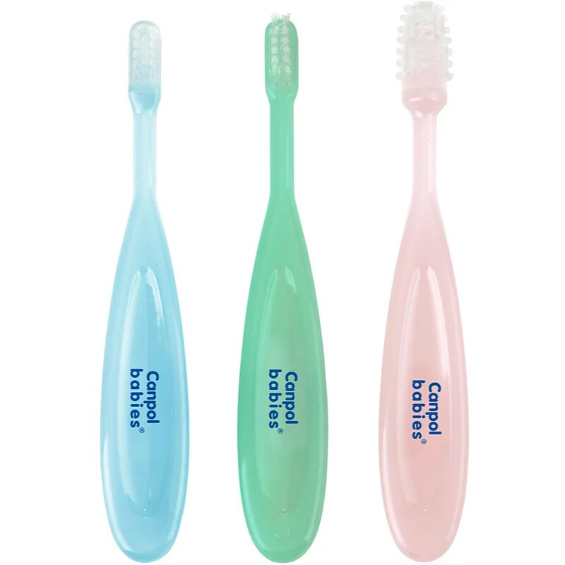 Canpol babies Hygiene ščetka za otroke za zobe in dlesni 3 kos
