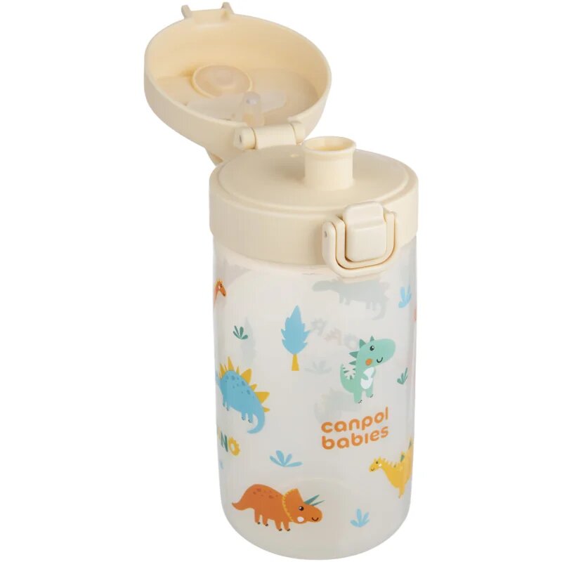 Canpol babies Junior Bottle steklenička za otroke Beige 1 kos