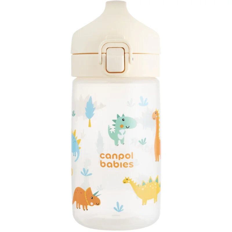 Canpol babies Junior Bottle steklenička za otroke Beige 1 kos