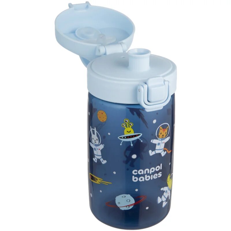 Canpol babies Junior Bottle steklenička za otroke Blue 1 kos