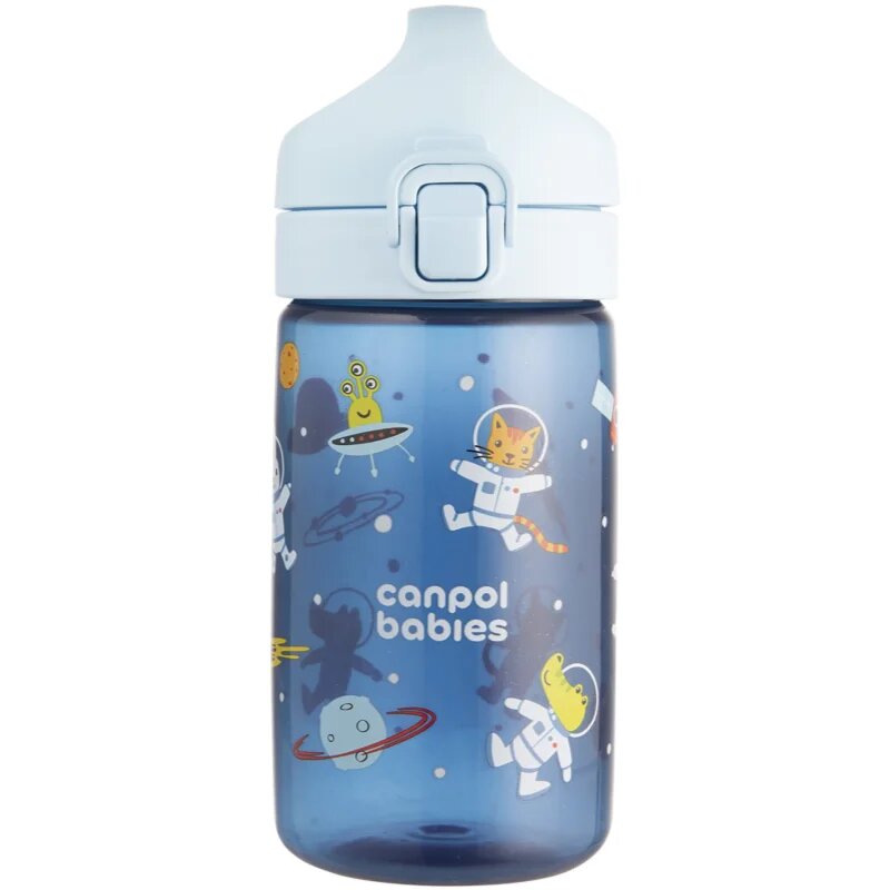 Canpol babies Junior Bottle steklenička za otroke Blue 1 kos