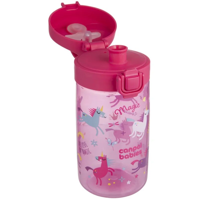 Canpol babies Junior Bottle steklenička za otroke Pink 1 kos
