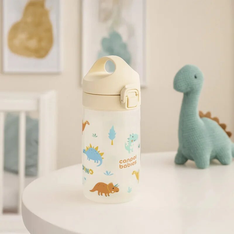 Canpol babies Junior Bottle steklenička za otroke Pink 1 kos