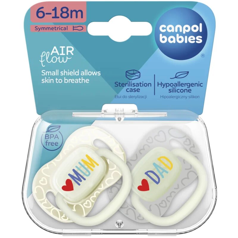 Canpol babies MUM&DAD duda 6-18 m 2 kos