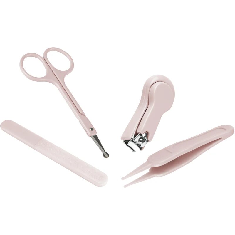 Canpol babies Nail Care Set set za manikiro za otroke Pink