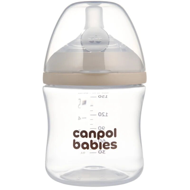 Canpol babies Natural Shape antikolična steklenička 0m+ 1 kos
