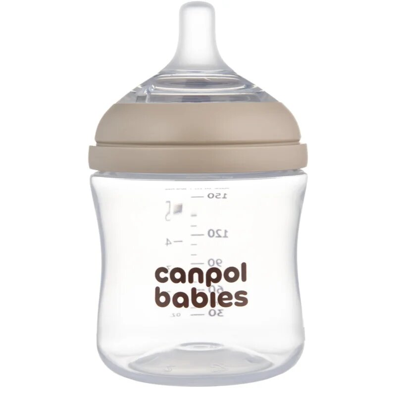 Canpol babies Natural Shape antikolična steklenička 0m+ 1 kos