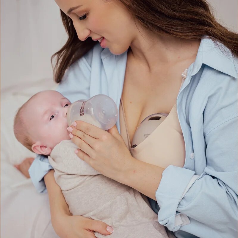Canpol babies Natural Shape antikolična steklenička 0m+ 1 kos