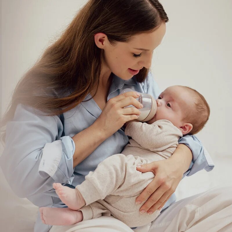 Canpol babies Natural Shape antikolična steklenička 6m+ 1 kos