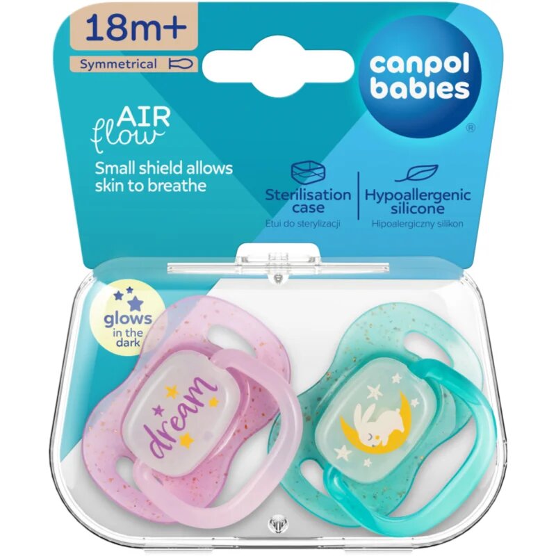Canpol babies NIGHTGLOW Girl duda 18m+ 2 kos