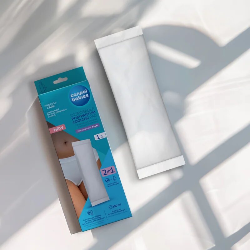 Canpol babies Postpartum Cooling Pad blazinica za hlajenje presredka za ekratno uporabo 1 kos