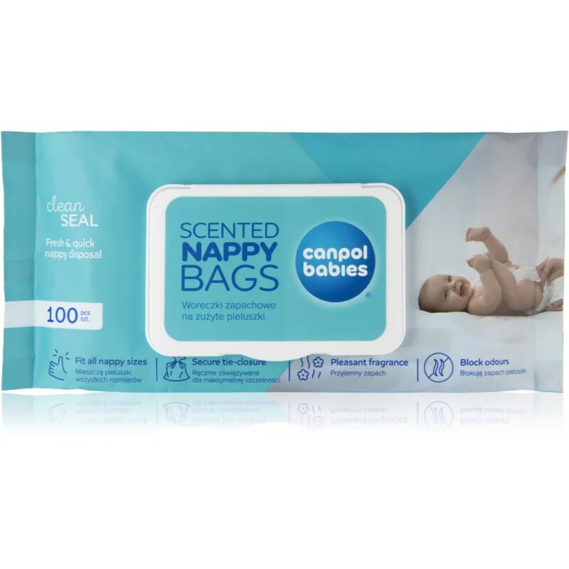 Canpol babies Scented Nappy Bags vrečke za plenice 100 kos