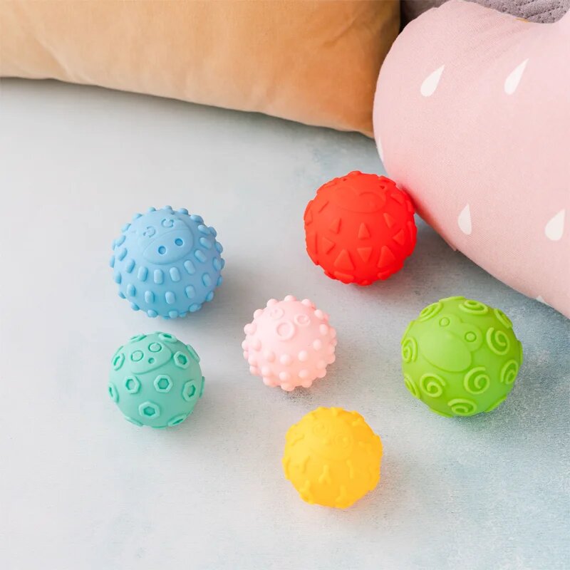 Canpol babies Sensory balls mehke senzorske kroglice 6 kos