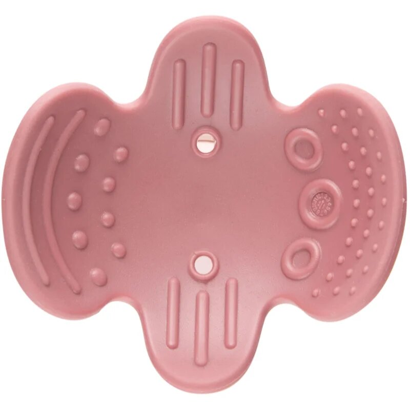 Canpol babies Sensory Rattle ropotuljica z grizljajočim delom Pink 1 kos