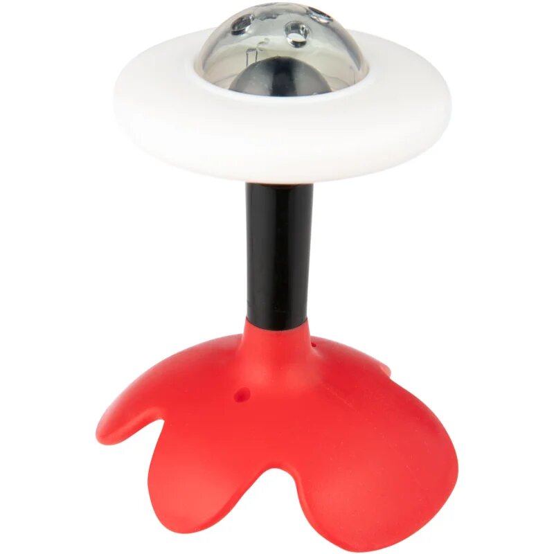 Canpol babies Sensory Rattle ropotuljica z grizljajočim delom Red 1 kos