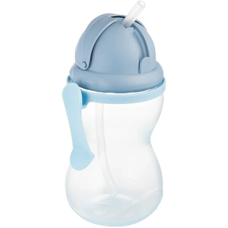 Canpol babies Sport Cup športna steklenica s slamico Blue 12m+ 1 kos