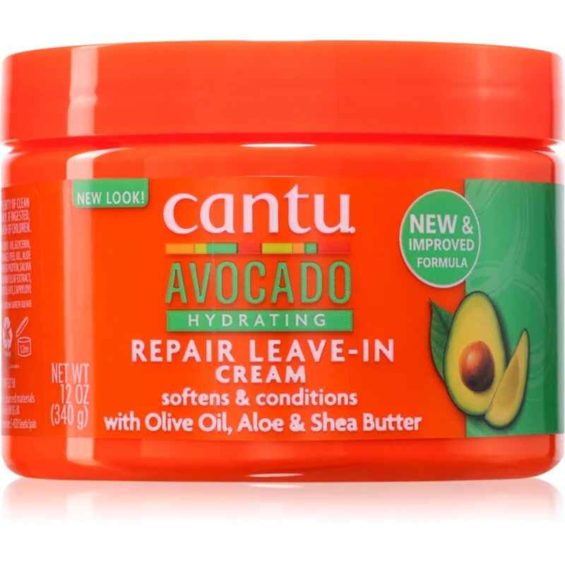 CANTU Avocado Leave-In Cream balzam brez spiranja z avokadom 340 g