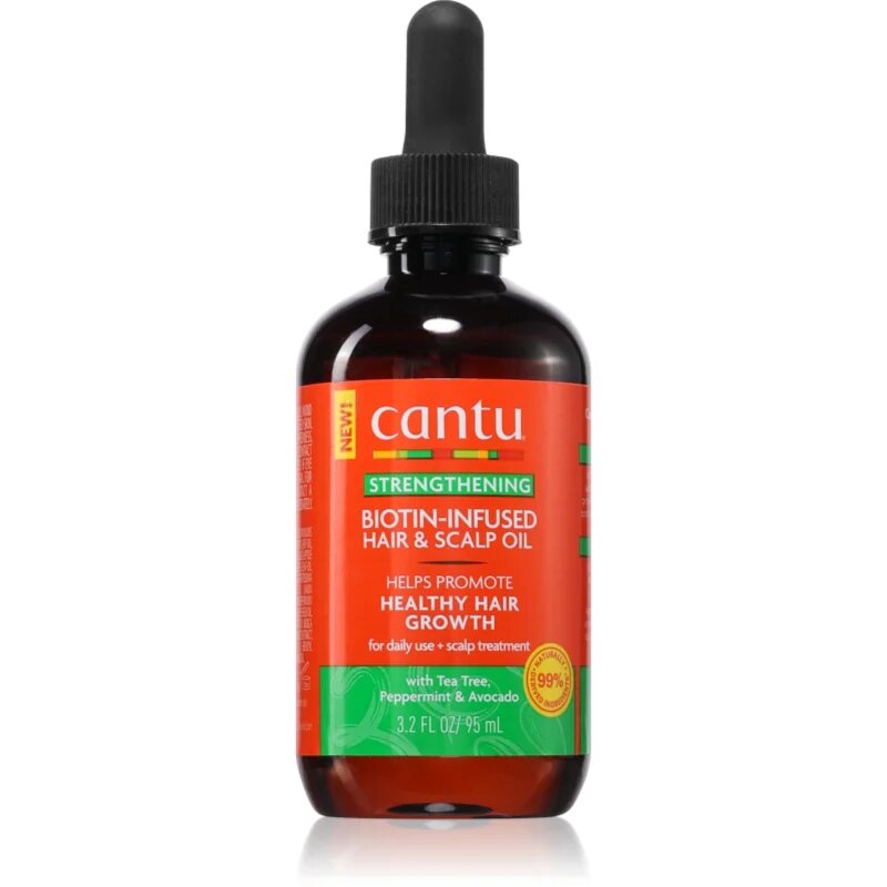 CANTU Avocado Oil Elixir krepilni in regeneracijski serum za lase z biotinom 95 ml