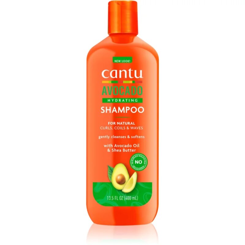 CANTU Avocado Shampoo šampon za valovite lase 400 ml