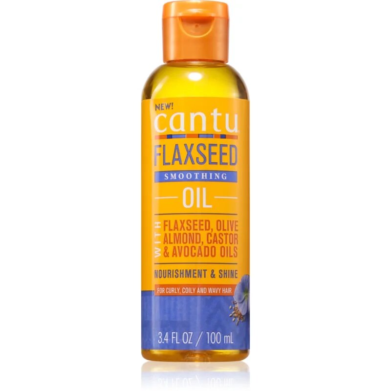CANTU FlaxSeed Smoothing Oil vlažilno in hranilno olje za lase 100 ml