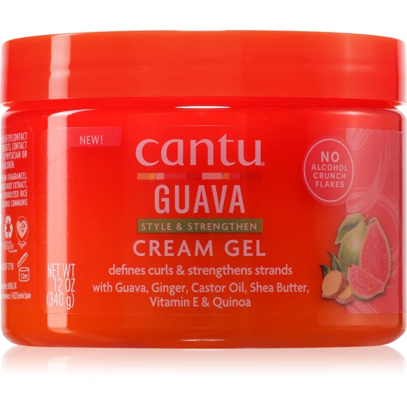 CANTU Guava Cream Gel krema za lase za kodraste lase 340 g