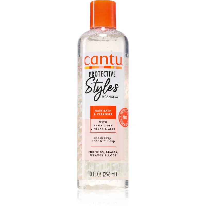 CANTU Protective Styles By Angela Hair Bath vlažilni in zaščitni šampon 296 ml