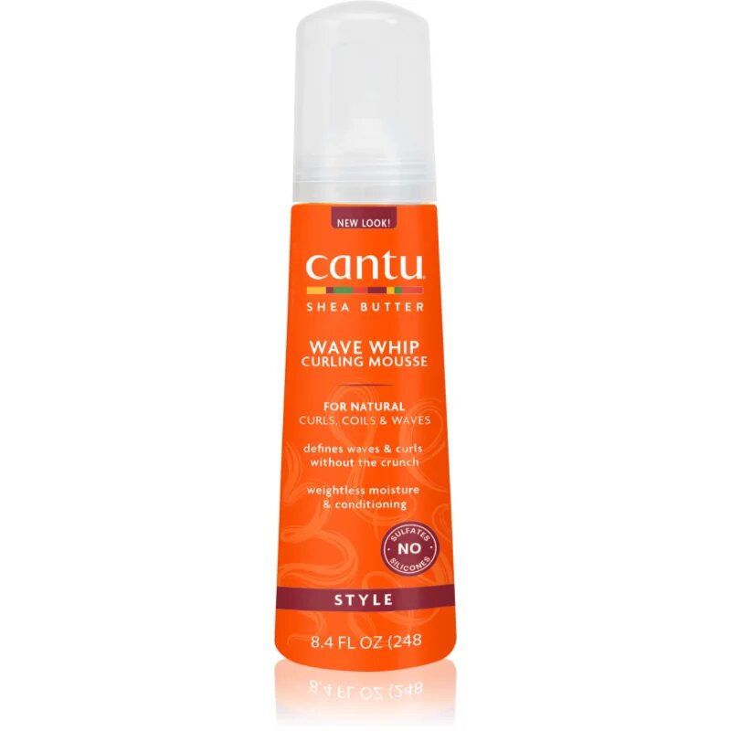 CANTU Shea Butter Curling Mousse pena za styling las za kodraste lase 248 ml