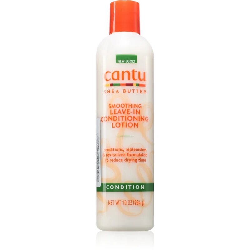 CANTU Shea Butter Leave-In Conditioning Lotion balzam brez spiranja z revitalizacijskim učinkom 284 ml