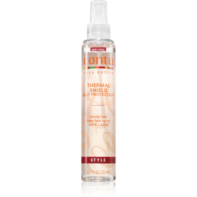 CANTU Shea Butter Therma Shield pršilo za zaščito las pred vročino 151 ml