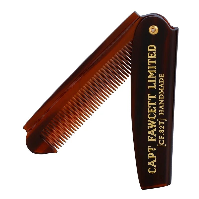 Captain Fawcett Accessories zložljiv glavnik za brado (CF.82T) 19.3 cm