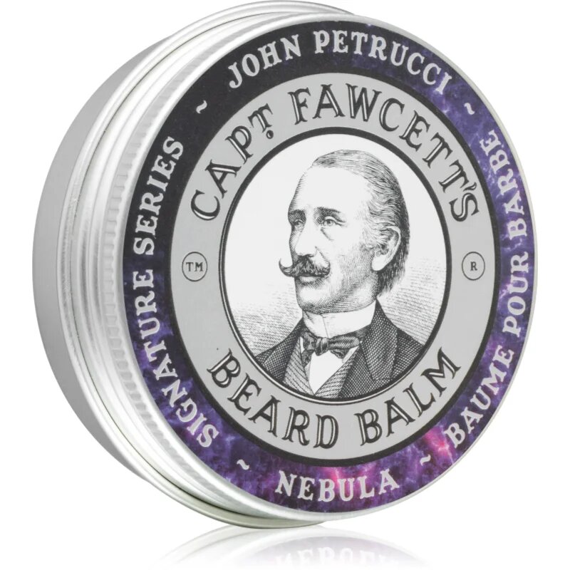 Captain Fawcett Beard Balm John Petrucci's Nebula balzam za brado za moške 60 ml