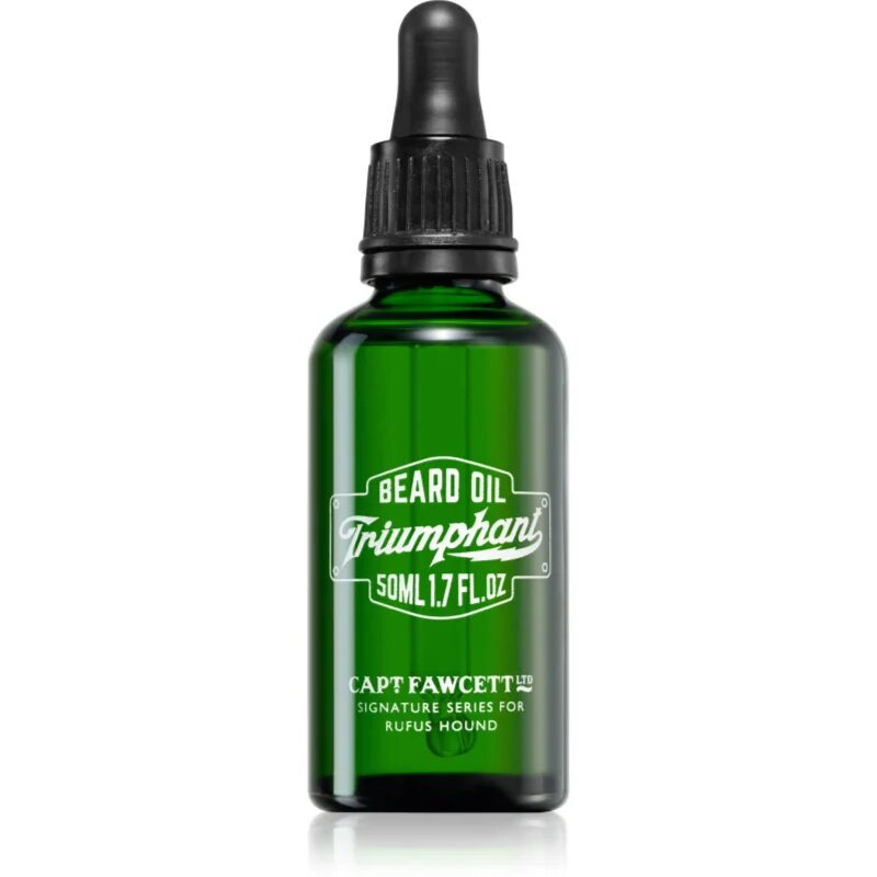 Captain Fawcett Beard Oil Rufus Hound's Triumphant olje za brado za moške 50 ml
