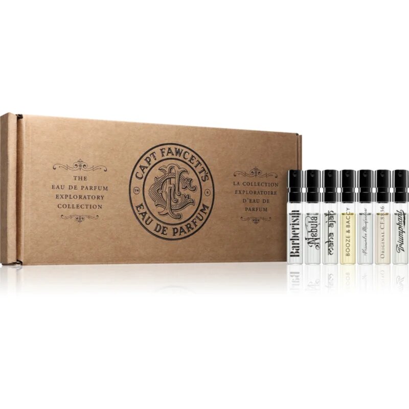 Captain Fawcett Eau de Parfum Exploratory Collection parfum za moške darilni set